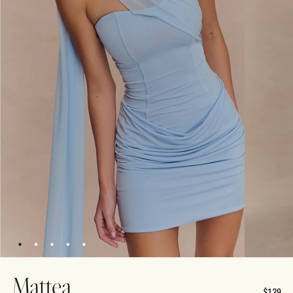 Meshki Sky Blue Dress